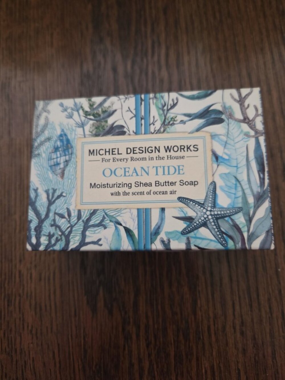 Michel Design Works Ocean Tide Shea Butter Soap Bar Ocean Air